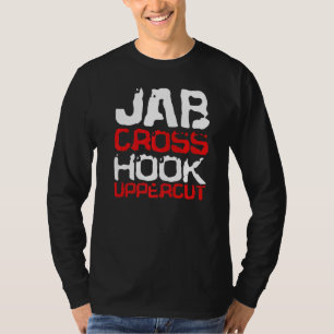 Camiseta Gráfico Jiu Jitsu Apparel Jab Cross Hook Uppercut