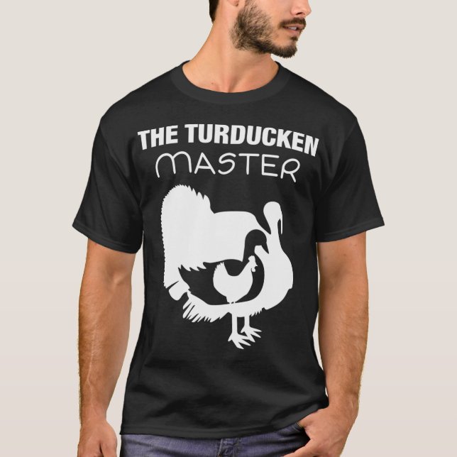 Camiseta Gráfico maestro de cocina de Acción de Gracias Tur (Anverso)