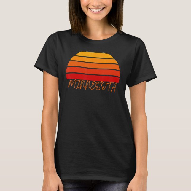 Camiseta Gráfico Minnesota Minnesota Para Mujeres Hombres M (Anverso)