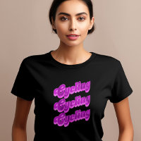 Gráfico moderno de ciclismo groovy para ciclista
