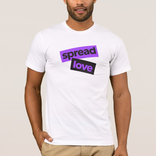 Camiseta Gráfico moderno, urbano, vibrante, moderno Spread  (Anverso)