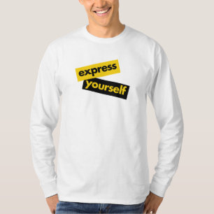 Camiseta Gráfico moderno, vibrante y audaz de Express Yours
