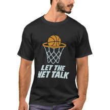 Gráfico Motivacional de Baloncesto Deja que la Red