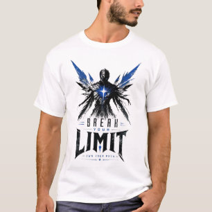 Camiseta Gráfico Motivacional Rompe Tu Límite