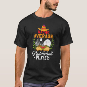 Camiseta Gráfico Nacho Promedio Deportivo del Jugador de Ba