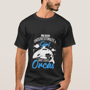Camiseta Gráfico Orca Para Mujeres Chicas Niños Ballena V