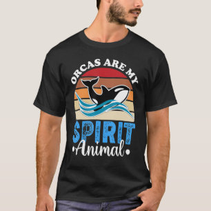 Camiseta Gráfico Orca Para Mujeres Hombres Ballena 21