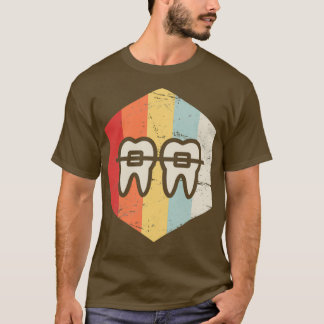 Camiseta Gráfico ortodoncista retro dentista