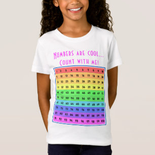 Camiseta Gráfico personalizado "Los números son geniales" 1