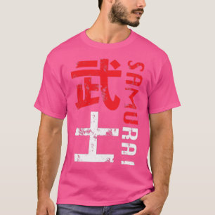 Camiseta Gráfico perturbado de Samurai Warrior Japan