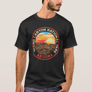 Camiseta Gráfico Retro de los 80 del Parque Nacional del Gr
