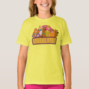 Camiseta Gráfico retro del dibujo animado de la "cuadrilla