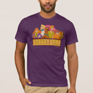 Camiseta Gráfico retro del dibujo animado de la "cuadrilla