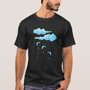 Camiseta Gráfico Retro Parapente Paracaídas Cielo