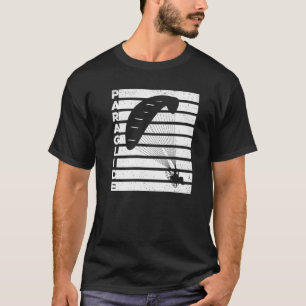 Camiseta Gráfico Retro Parapente Parapente Paracaídas Cielo