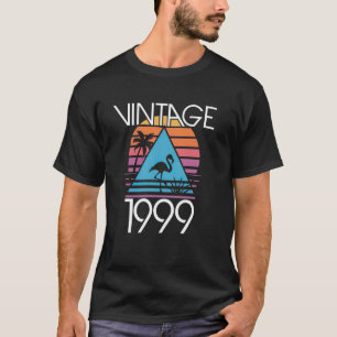 Camiseta Gráfico retro sintonizador vintage 1999