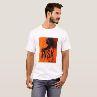 Camiseta Gráfico "RIESGO" audaz con Rope — Distor motivacio