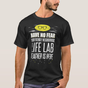 Camiseta Gráfico superhéroe de maestro de laboratorio de vi