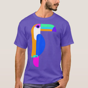 Camiseta Gráfico táctil para mujeres Toucan Men Toucan