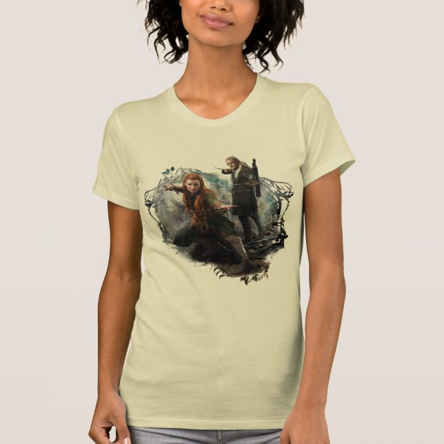Camiseta Gráfico TAURIEL™ y LEGOLAS GREENLEAF™ (Anverso)