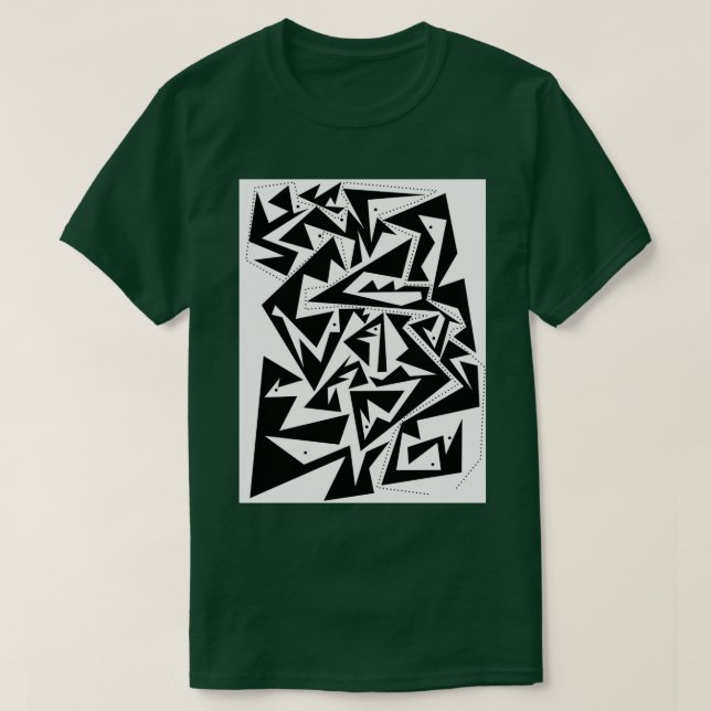Camiseta Gráfico tribal (Diseño del anverso)