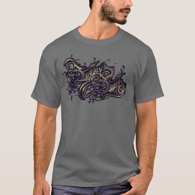 Camiseta Gráfico tribal de Budley (Anverso)