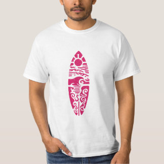 Camiseta Gráfico Tribal de Playa para Tabla de Surf