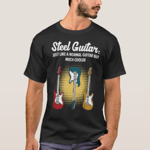 Camiseta Gráfico y guitarrista de guitarra retro eléctrica