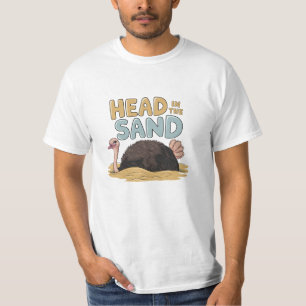 Camiseta Gráficos Adorables de avestruz para aficionados a