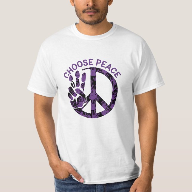 Camiseta Gráficos audaces y caprichosos de Peace Lover (Anverso)