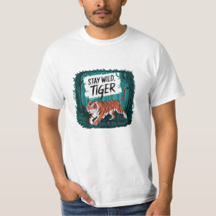 Camiseta Gráficos audaces y hermosos de Tiger Lover