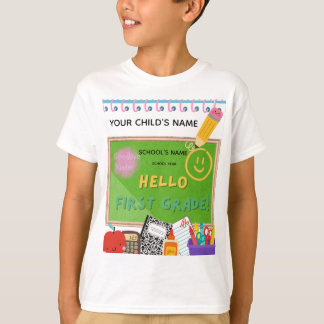 Camiseta GRÁFICOS BLEE: ¡Hola primer grado!