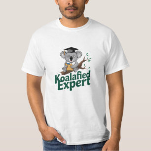 Camiseta Gráficos cómicos de Koala para los amantes de la v