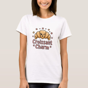 Camiseta Gráficos croissant Adorables para aficionados a la