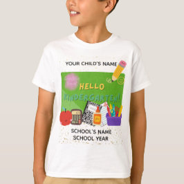 Camiseta GRÁFICOS DE BLEE: ¡Hola, jardín de infancia!