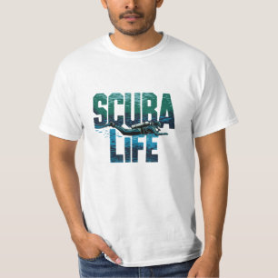 Camiseta Gráficos de buceo negrita y divertida