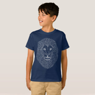 Camiseta Gráficos de cabeza de león