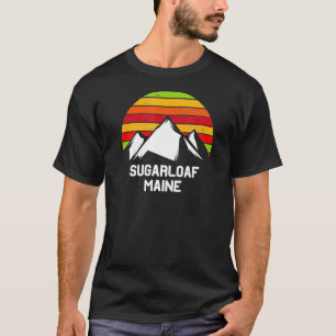 Camiseta Gráficos de circulo retro de Pan de Azúcar Maine M