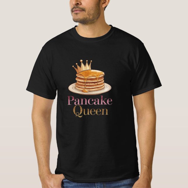 Camiseta Gráficos de desayuno retro y caprichoso (Anverso)