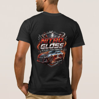 Camiseta Gráficos de Detallado Nitro Gloss