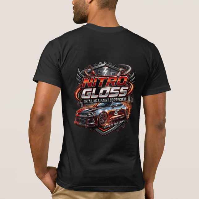 Camiseta Gráficos de Detallado Nitro Gloss (Reverso)