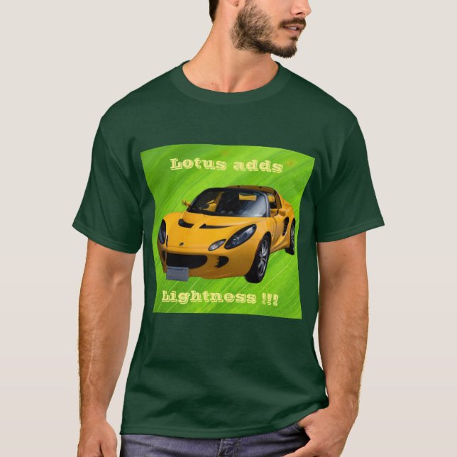 Camiseta Gráficos de doble cara de Lotus Elise T-   Shirtdo (Anverso)