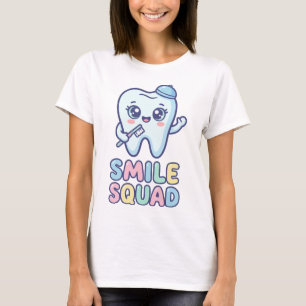 Camiseta Gráficos de Humor Dental