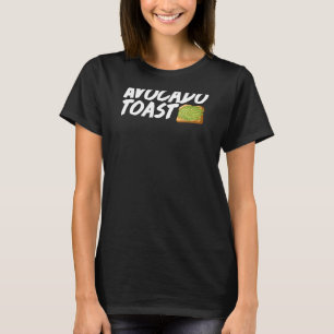 Camiseta Gráficos de Ilustracion aguacate toast