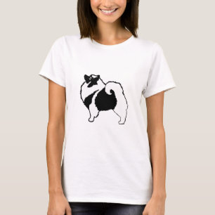 Camiseta Gráficos de Keeshond - Arte de perro original lin