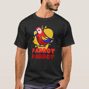 Camiseta Gráficos De Pájaros De Pájaros Cutos Y Divertidos 