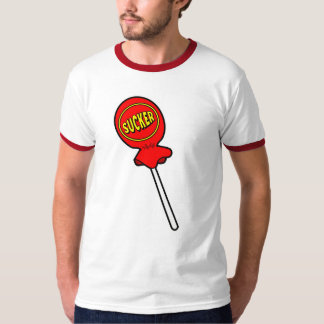 Camiseta Gráficos de Screwball Red Sucker