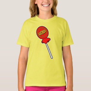 Camiseta Gráficos de Tornillo de Sufle Rojo Amarillo