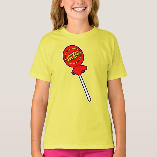 Camiseta Gráficos de Tornillo de Sufle Rojo Amarillo (Anverso)