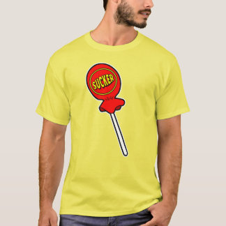 Camiseta Gráficos de Tornillo de Sufle Rojo Amarillo